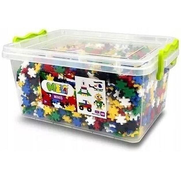 Meli Minis Edu Plastic Construction Set, Educational, 2800 Pieces