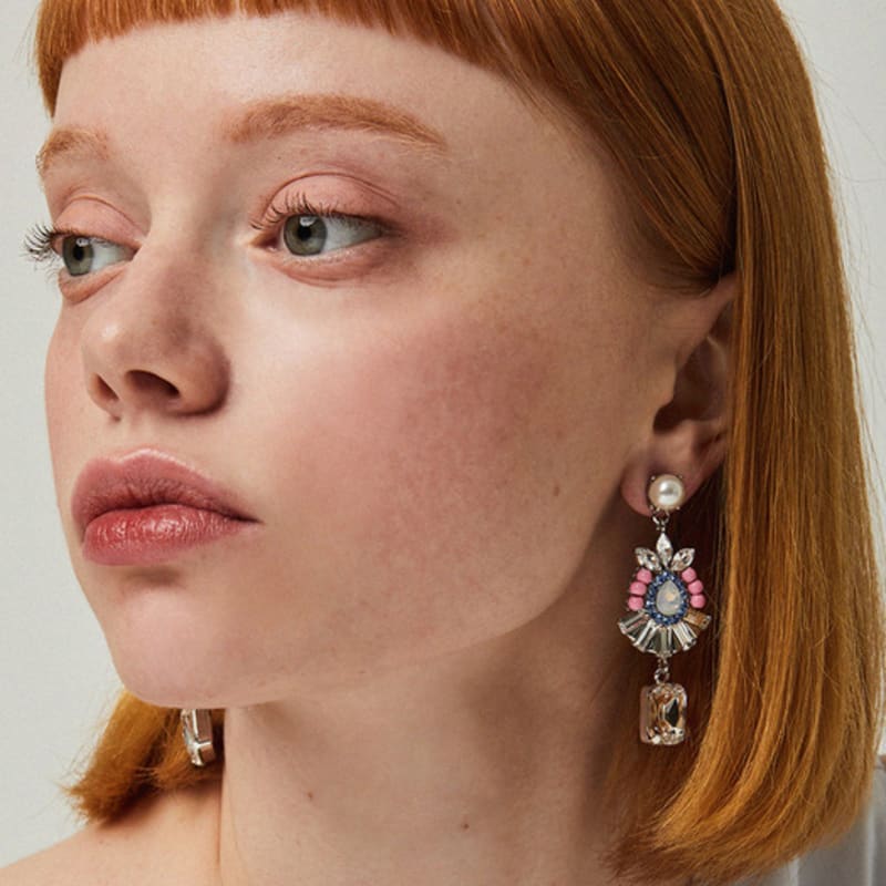 FEVERISH Jolly Earrings Silver