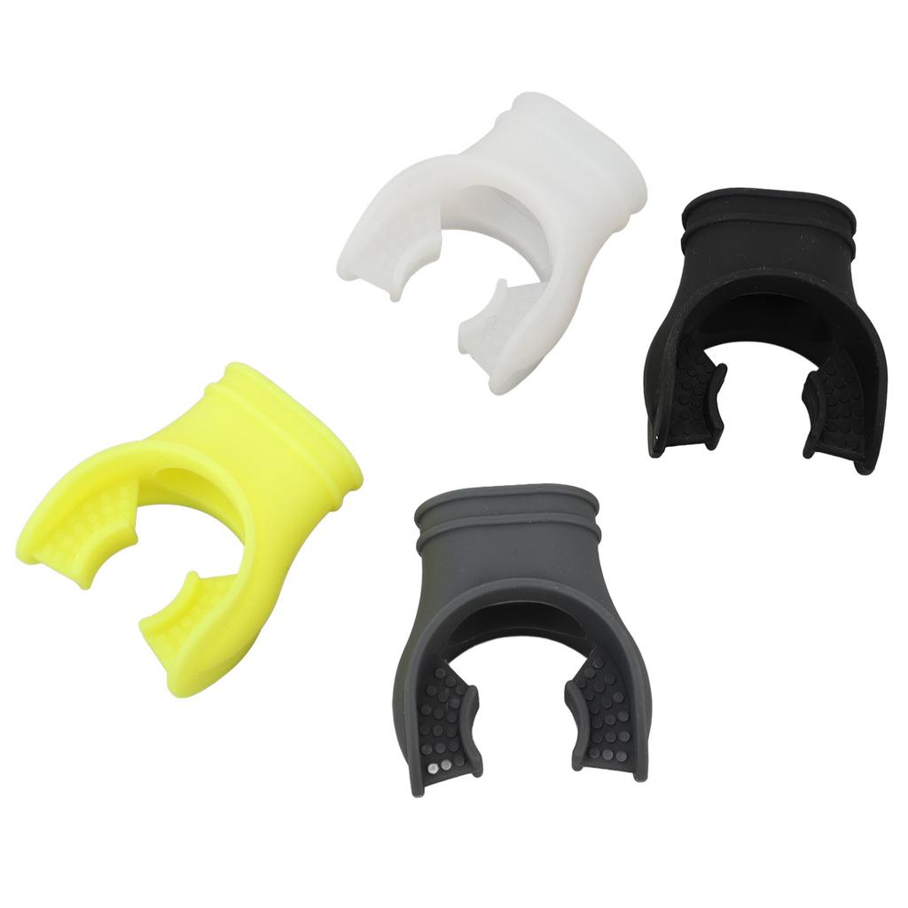 Diving Mouthpieces Silicone Comfortable Universal Interface with Regulator Ties Diving Regulator