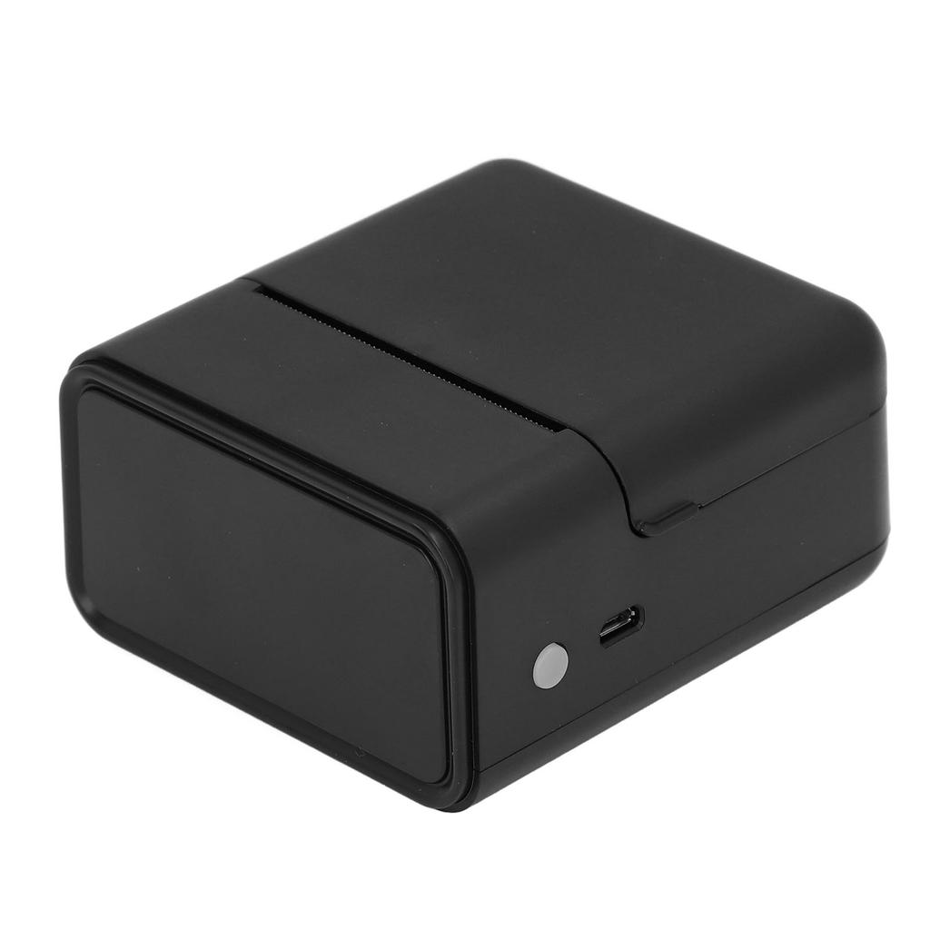 Thermal Label Printer 203dpi Portable Label Printer for Date Ingredient Name Small Business