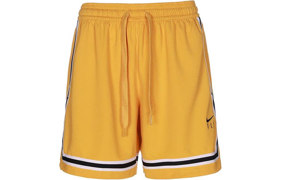 Nike Sports Shorts Women s Yellow Moderate Bermuda Shorts DH7326-752 S