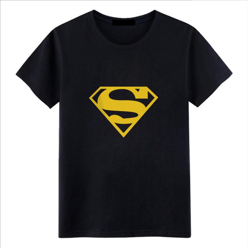 Marvel's Avengers Superman Men's T-shirt 100% Pure Cotton % Short-sleeved Casual and Comfortable T-shirt Men's Top
