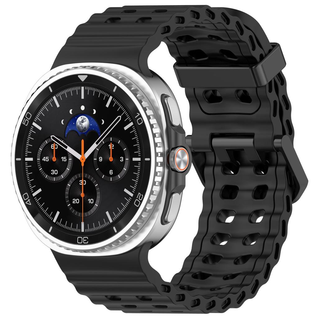 Cinturino Marine per Samsung Galaxy Watch 8 Classic 46mm Cinturino Sportivo in Silicone per Galaxy Watch 8 40mm 44mm Accessori Cinturino Braccialetto