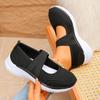 Zapatillas de Malla Transpirable Vulcanizadas para Exteriores Calzado de Mujer Zapatos de Mujer Planos Casuales Plataforma Viaje Calzado para Caminar
