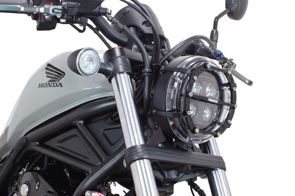 Special Parts Takekawa Headlight Guard (Black) CL250/500/REBLE 250/500/1100 09-09-0086