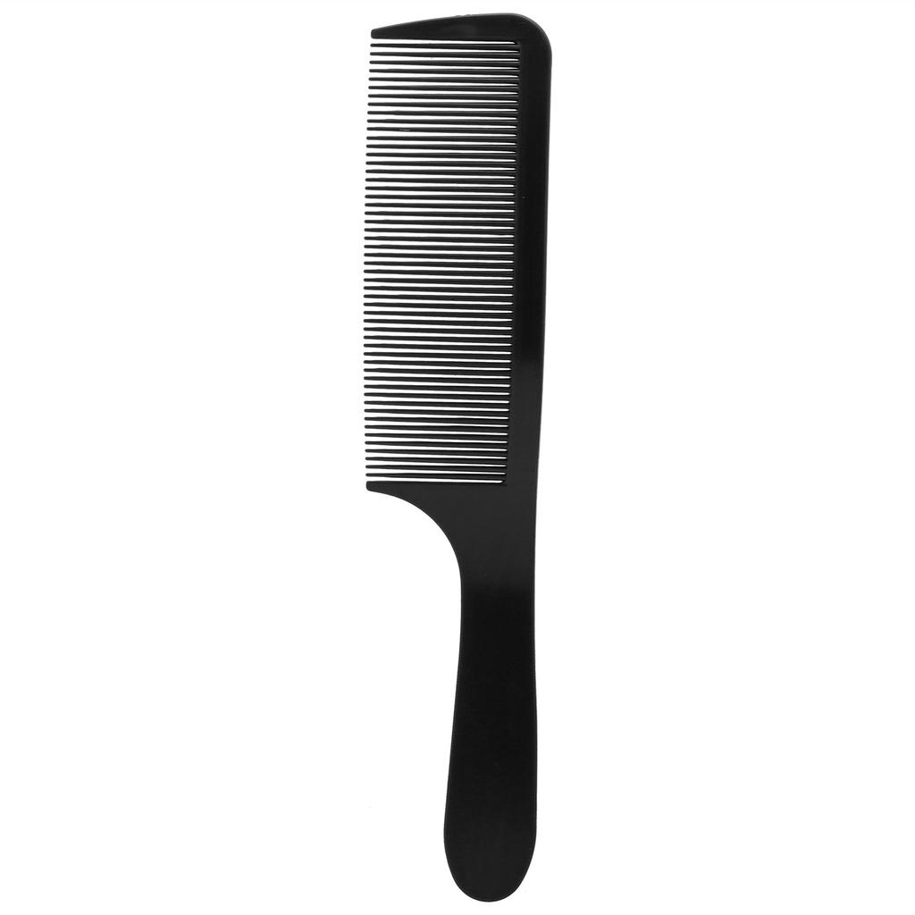 Comb Hair Plastic Curved Detangling Haircutting Combs Fine Teeth for Salon Household Barber