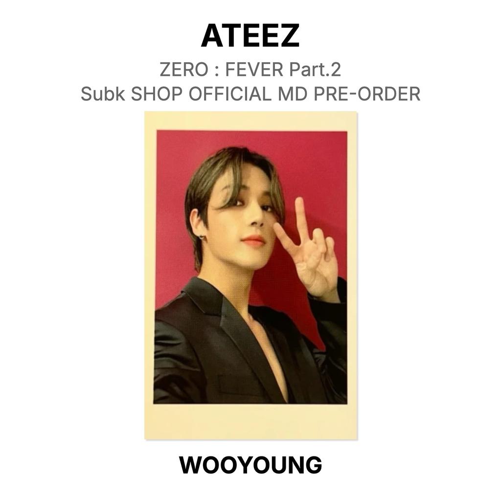 ATEEZ NULL : FEVER Teil 2 Subk SHOP OFFIZIELL MD VORBESTELLUNG Offizielle Fotokarte
