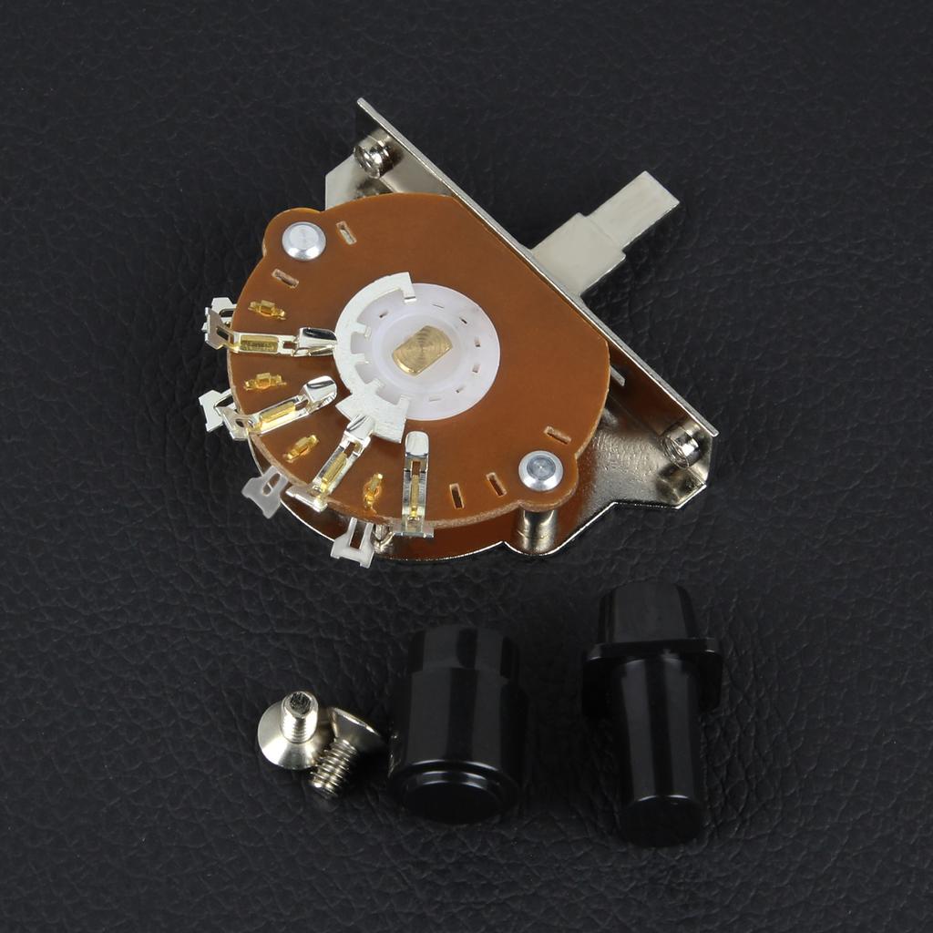 FLEOR 1PC Electric Guitar Pickup Selector Switch 5 Way /3 Way / Super 5 Way Switch and Tips for Guitar Parts Accessories