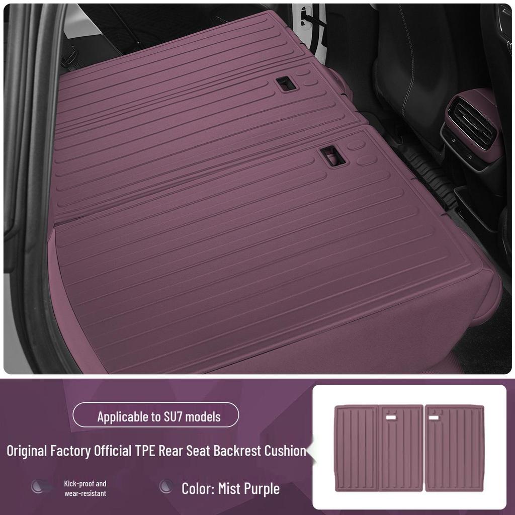 Xiaomi SU7 TPE Protective Trunk and Backrest Mat, Interior Car Accessory