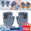 USB Electric Heated Gloves Touchscreen Double-Sided Heating Gloves Winter Heating Gloves Washable Thermal Fingerless Hand Warmer