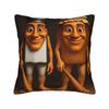 Tung Tung Sahur Funny Ramadan Gym Meme Pillow Cover  Comfy Cushion Cover Novelty Pillow Case For Couch Sofa Bedroom