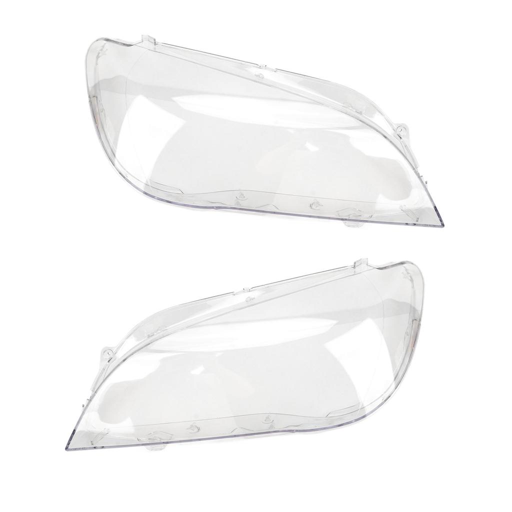 1 par Strålkastarglaslock ABS Klart Strålkastarglaslock Skal för F01 F02 740i 740Li 750i 750Li 760i 760Li