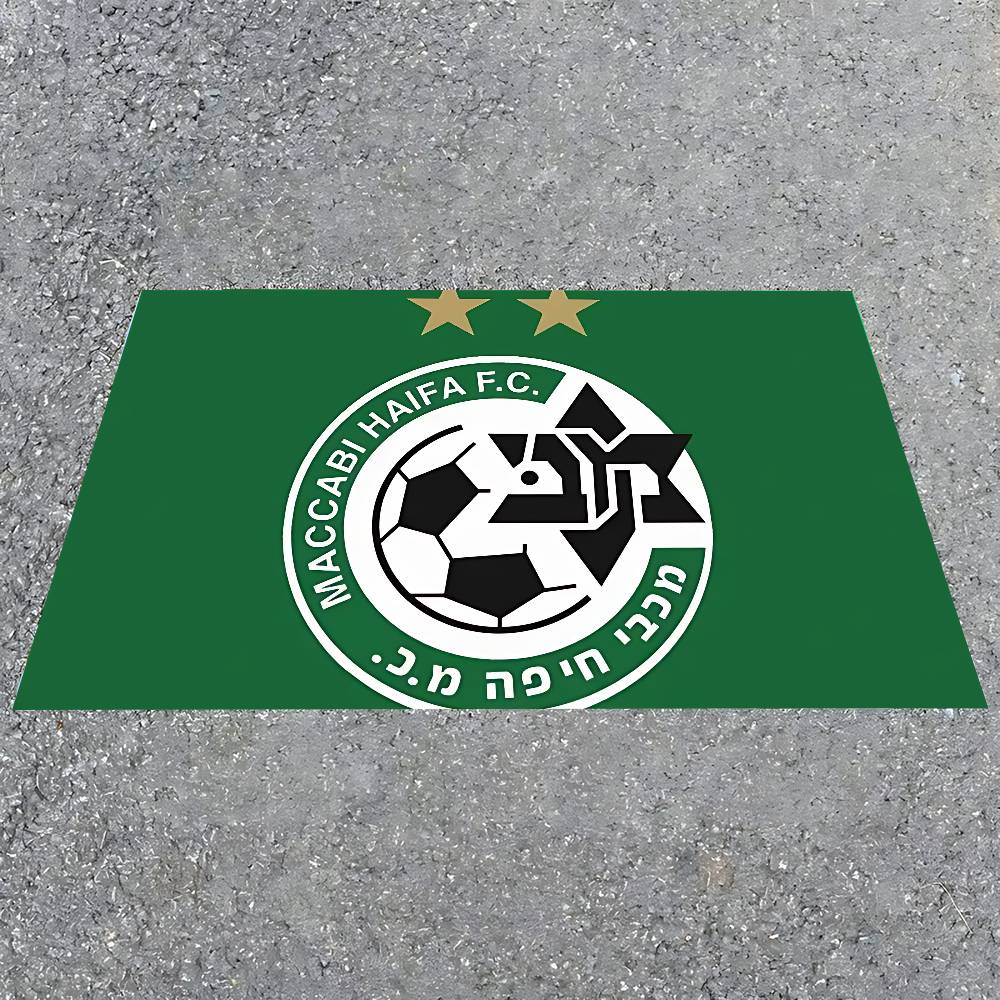 KIsrael MHFC MaccabiHaifa Champions Flags Home Decor Tapestries Banners Background Decorations Holiday Decorations Backdrops