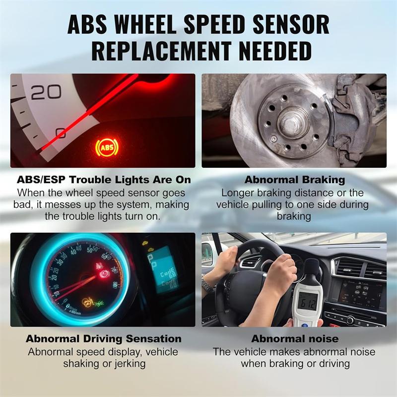57455-Sdc-013 Front Left Abs Wheel Speed Sensor For Honda Accord 2003-2007 Acura Tsx 2004-2008