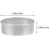Candle Making Kit 100 Sets Aluminum Tea Light Tins Round Candle Cup with Candle Wicks Empty Wax Case Containers Candle for Christmas Wedding Party