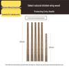 Cui Da Huang Natural Wenge Wood Carved Chopsticks