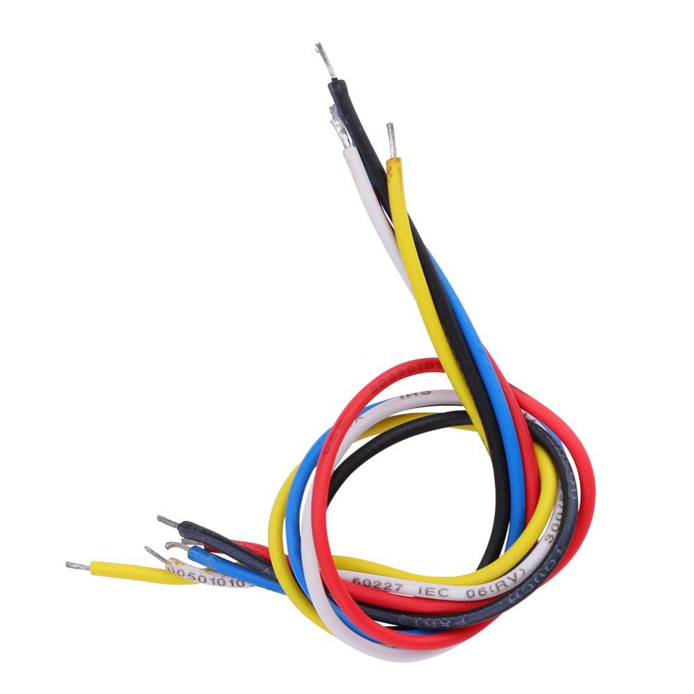 10PCS Plastic + Metal Connecting Wire 19cm Length Electric Guitar Wire For Electric Guitar