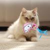 Plush Squeaky Cat Toy Interactive Cat Chew Toy Kitten Teething Toy