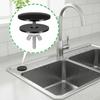 Black Color Faucet Hole Cover Sturdy Construction Kitchen Sink Hole Plug  Sink Installation