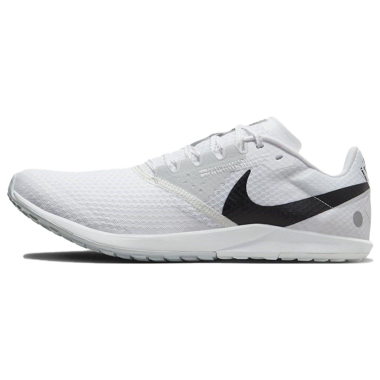

Nike Zoom Rival Waffle 6 DX7998-100 Unisex White Pure Platinum Black Track & Field Racing Shoes EU 42