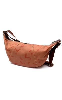 Umhängetasche aus Canvas-Schulter gefertigt in Kurashiki hergestellt in Japanischer Persimone Tannin reichlich perfekt für [creare KIKI] Männer, Tasche, Japan, leicht,