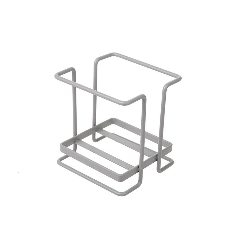 

Metal Cup Storage Shelf Grey/White Hollow Out Design Paper Cup Display Stand Single Double Layer Large Capacity