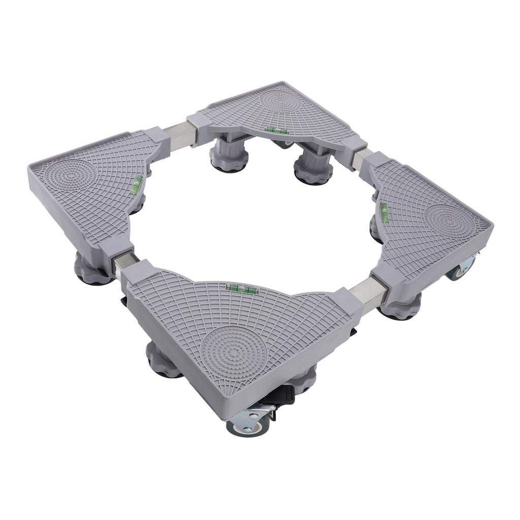 Waschmaschinenroller Universal Rutschfest PVC Edelstahl 660lb Tragfähigkeit 360 Grad Drehbar