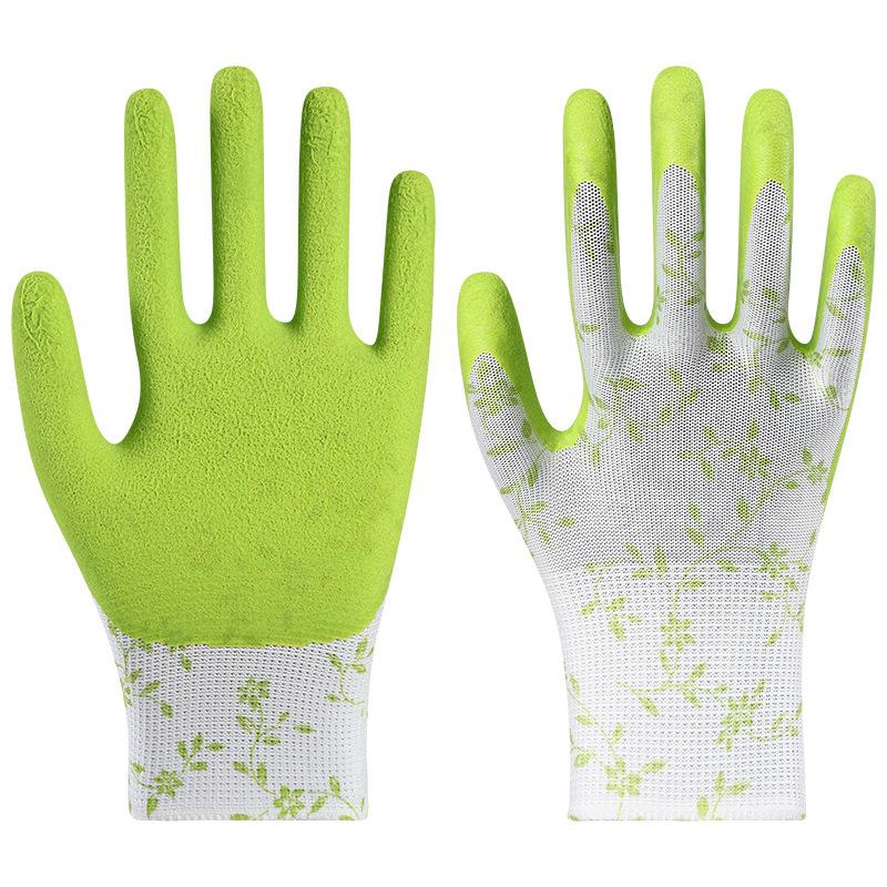 1 Par de Guantes de Jardinería Profesionales - Engrosados, Anti-Perforación y Anti-Espinas para Plantar, Cuidado del Césped y Poda