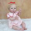 BZDOLL 55CM 3D-Paint Skin Soft Silicone Reborn Baby Doll Toy For Girl Lifelike Princess Toddler Lisa Bebe Dress Up Boneca Gift