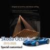 Leather Car Trunk Mat For Skoda Octavia 2015- Cargo Liner Accessories Interior Boot