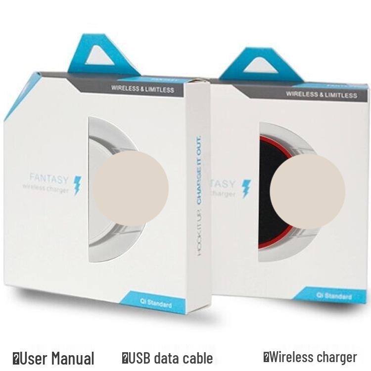 

UFO 10W Ultra-Thin Wireless Charger, Fast QI Desktop Charger for Mobile Phones