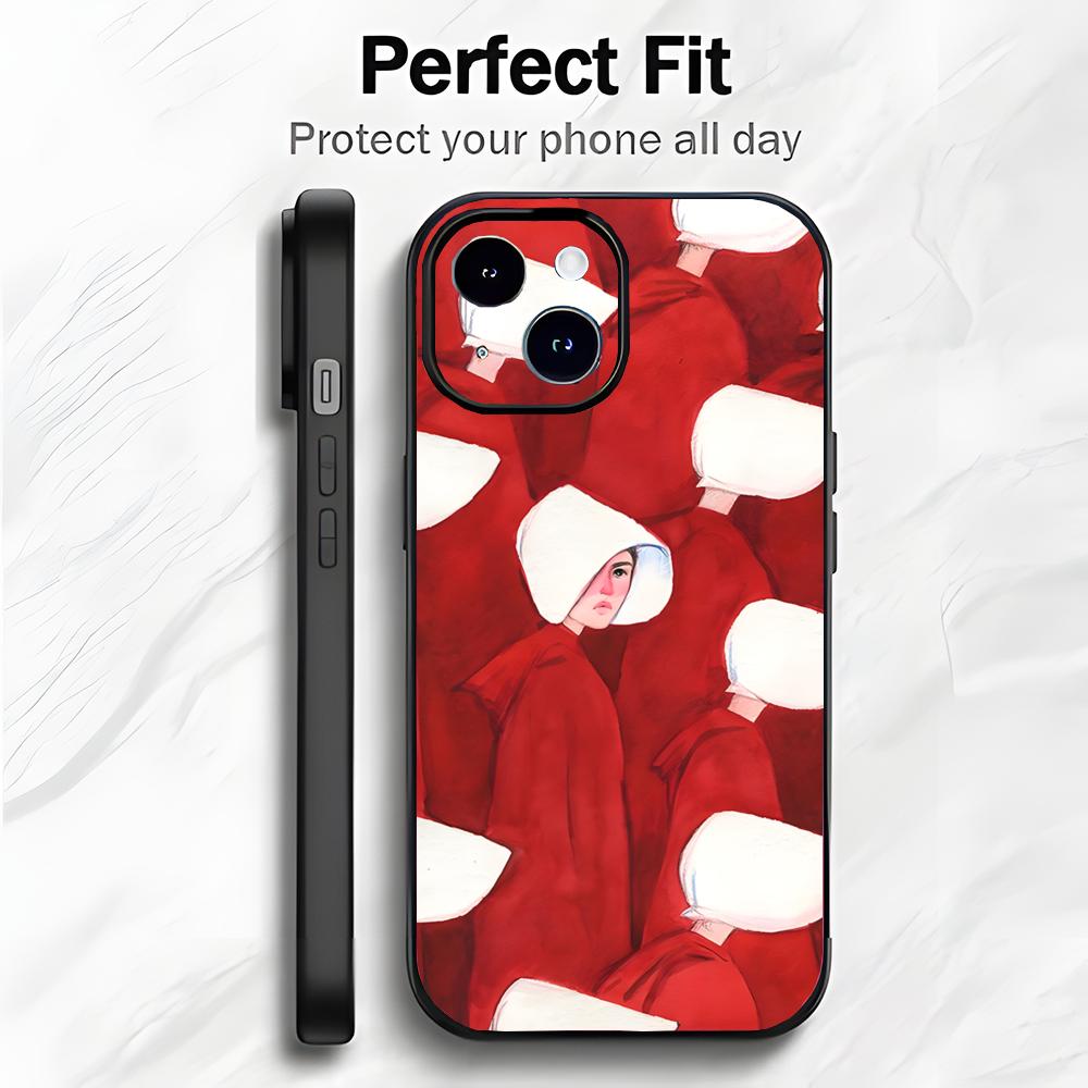 Classic American TV T-The Handmaids Tale Phone Case Phone Case Soft Packaging Lightweight For iPhone17 16 15 14 13ProMax