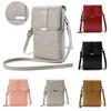 New 2023 Women's Crocodile Pattern Belt Buckle Cover Bag Multi-functional Mini Phone Bag Pu Leather Material