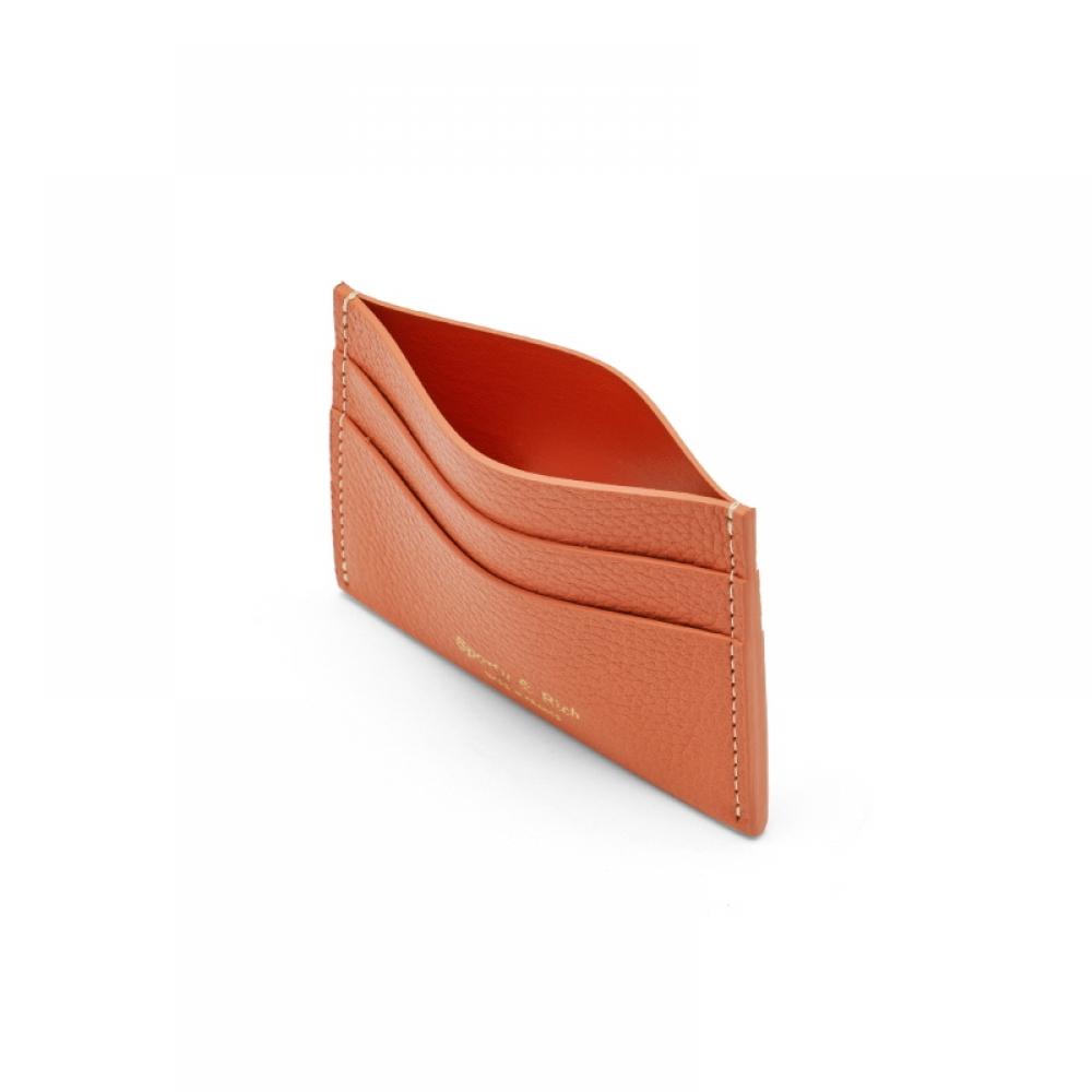 Sporty   Rich Ac743co Coral Sr Grain Card Holder