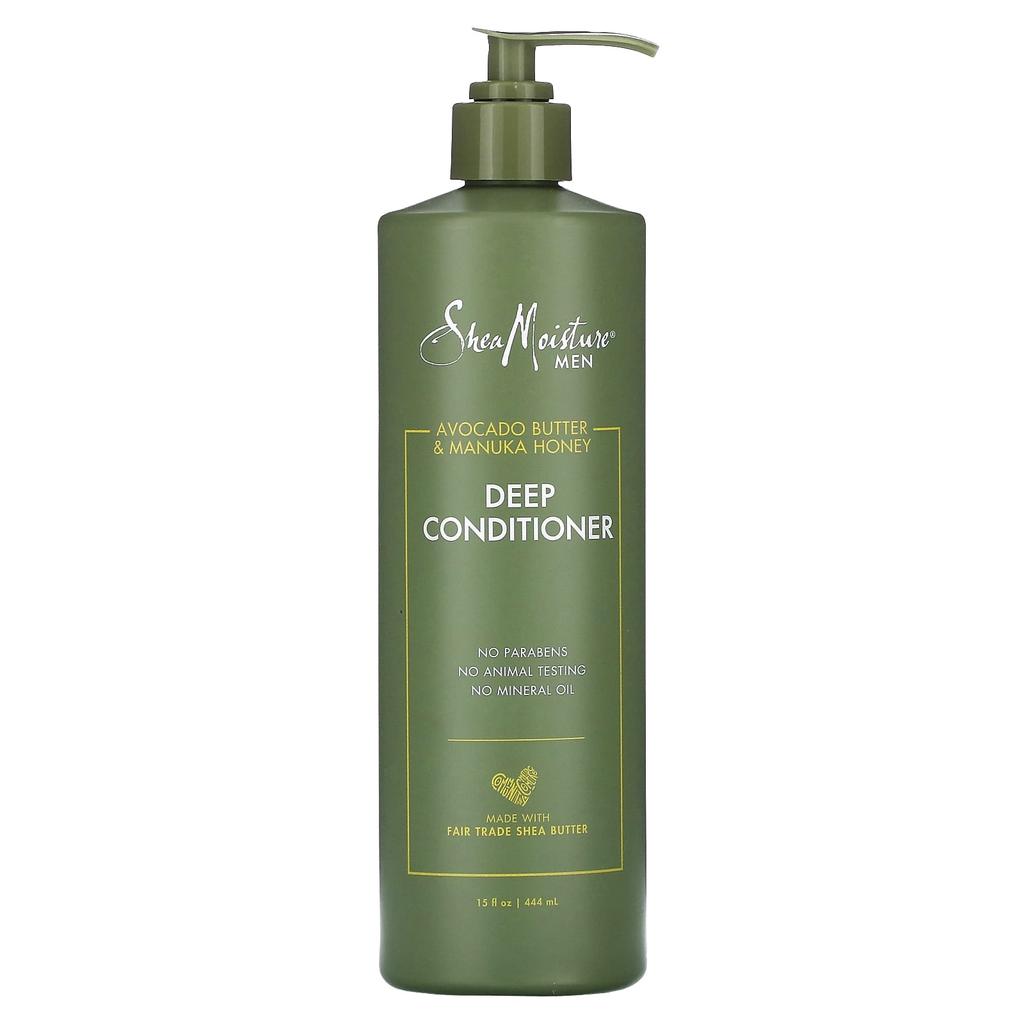 Men's Deep Conditioner, Avocado Butter & Manuka Honey, 444 Ml (15 Fl Oz)