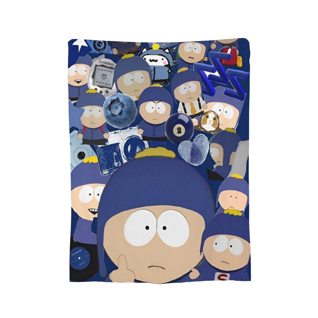 Souths Parks Towelie Blanket Plush Throw Blanket Bedroom Sofa Decoration Ultra-Soft Warm Bedspreads,