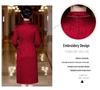 Autumn 2025 Mother's Day Cheongsam: Elegant Dress for Wedding, Banquet, or Formal Events