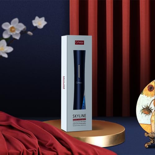 CheerModa Electric Wine Bottle Opener, Battery-Operated, Corkscrew with Foil Cutter, Available in a Variety of Colors, Stylish French Design, Good Des