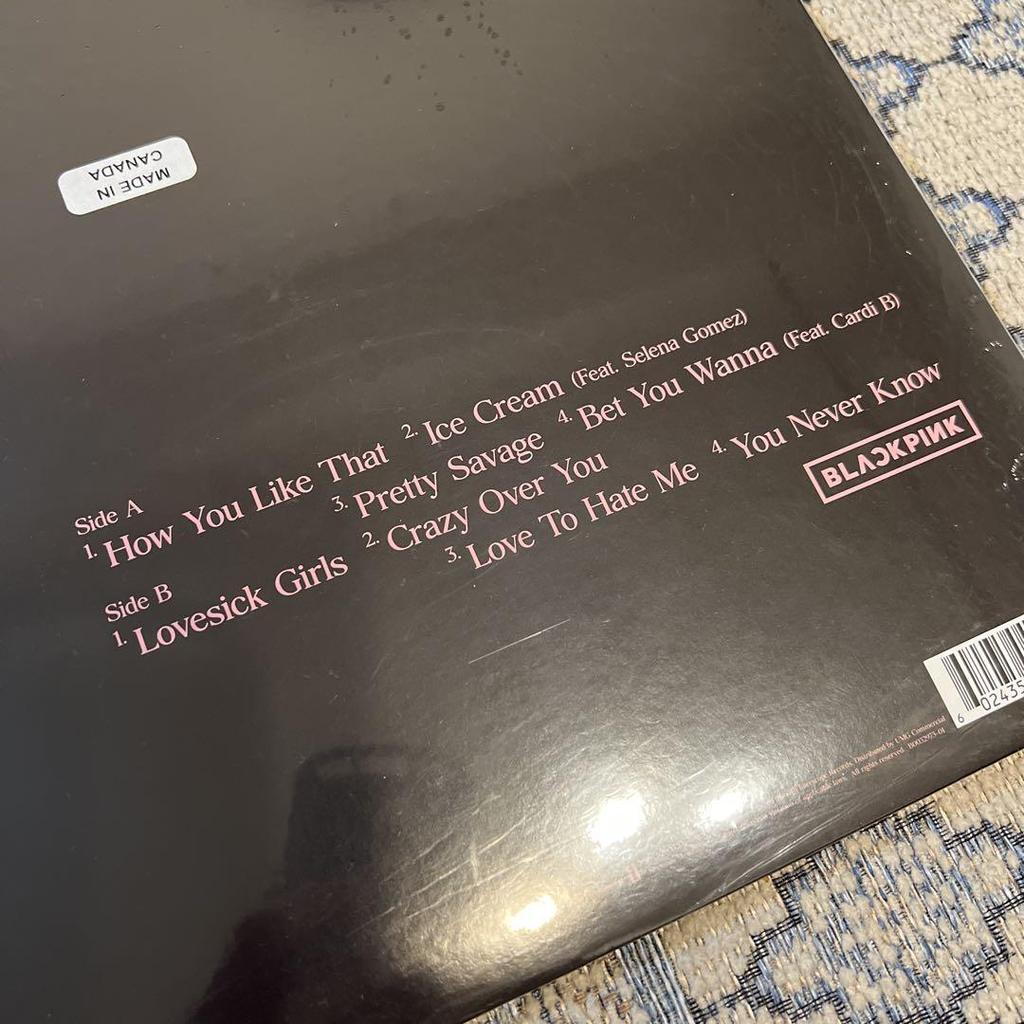 [USED] Blackpink LP 12 Inch Record