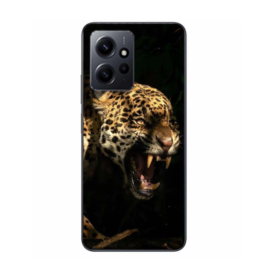Majestätisches Leoparden-Handyhülle Für Redmi 12 13C 12C 15C 9 10 10C Note 13 Pro Plus 14 15 Pro 9T 9C 9A TPU Weiche Hülle Klare Handyhülle