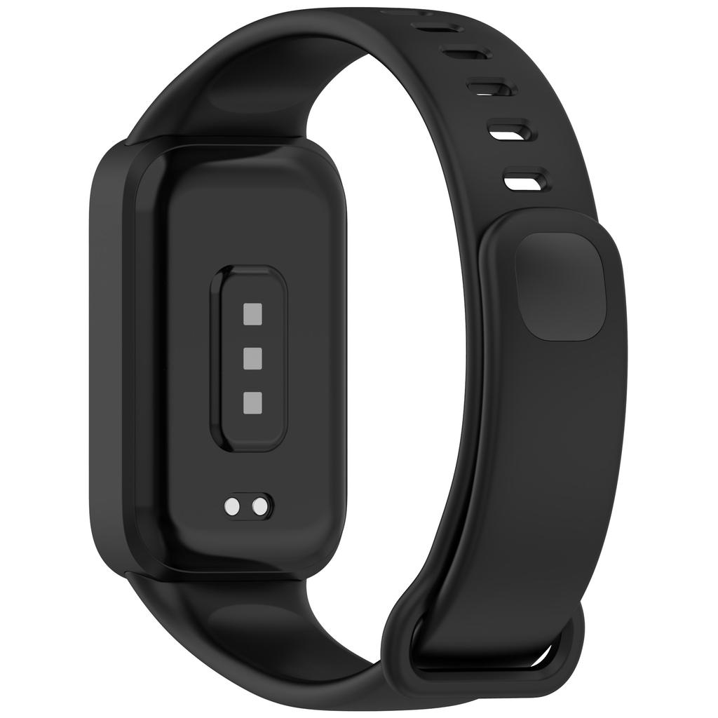 For Xiaomi Smart Band 9 Active/Redmi Band 3 Soft Silicone Integrated Wristband Watch Case