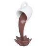 Floating Coffee Cup Sculpture Pouring Spilling Coffee Mug Resin Art Decoration Ornament for Home