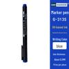 Gee Waterproof Oil-Based Marker for Optical Lenses, Glass Coating, and Waterproof Film, 0.3mm Nib