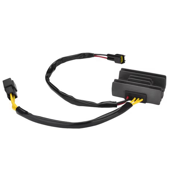 

Black Metal-Plastic Voltage Regulator Rectifier for Suzuki DR Motorcycle One Size