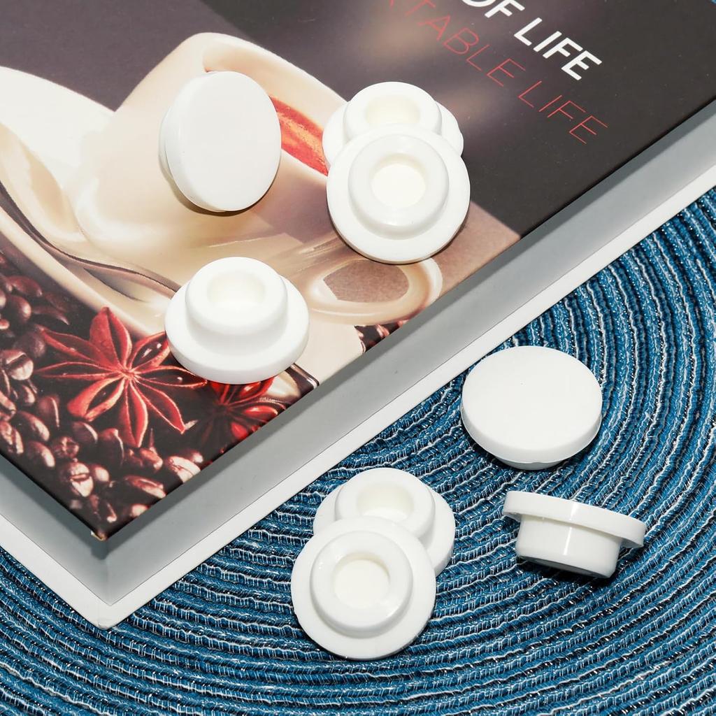 10 PCS Silicone Rubber Plug,Bathtub Jet Covers,Waterproof Plug,Snug Plugs,Flexible Hole Plug Cover Fit for 1"/25mm