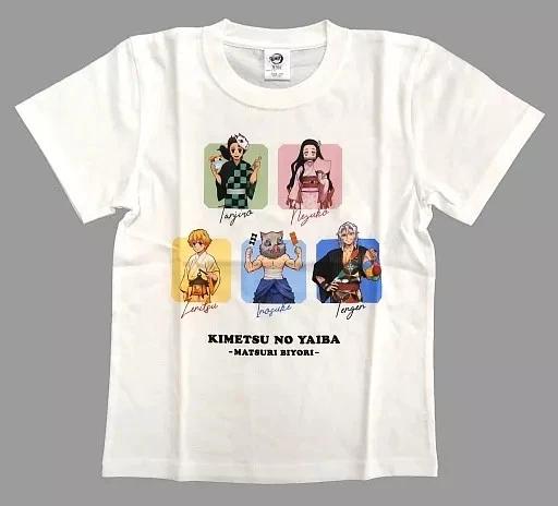Demon Slayer Festival T-shirt White 140cm (2022) M