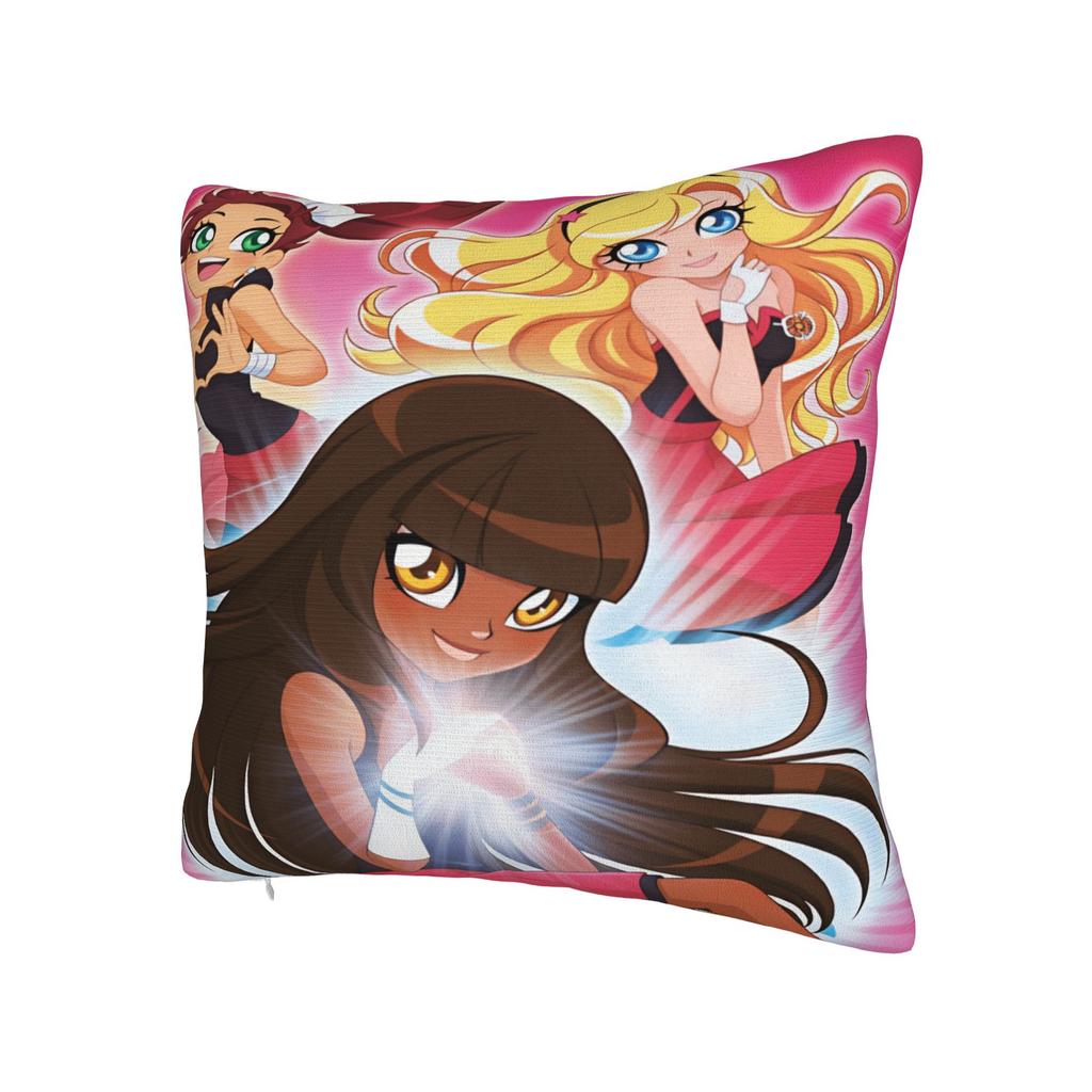 L-lolir-Rock Rock Anime Pillow Case Morden Pillow Cover Soft Pillowcases For Living Room Bed Chair