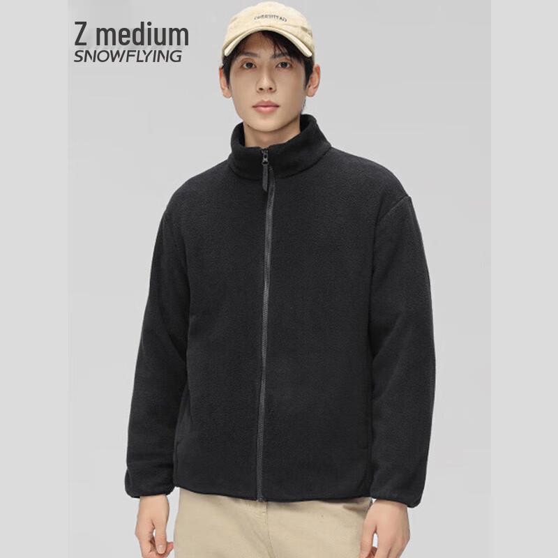 

Xuezhongfei Унисекс Однотонная Повседневная Флисовая Куртка L (170)