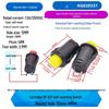 Round Button DS-427/428 Pushbutton Switch: 12-Unlocked, Self-Resetting, Locking/Momentary 