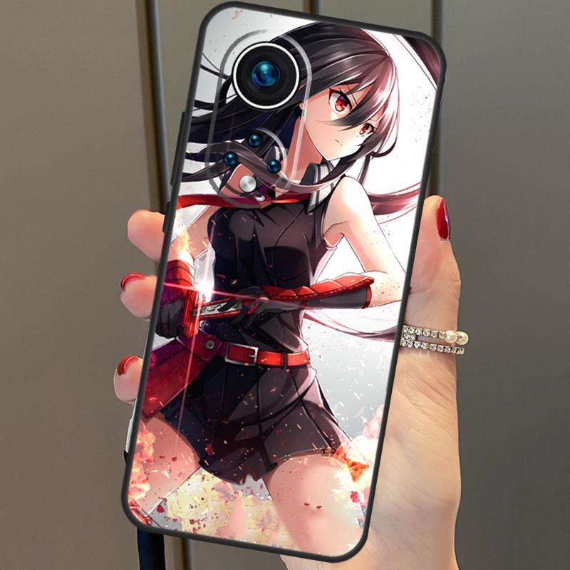 Anime Akame Ga Kill Cover For Honor 50 Lite Case For Huawei P20 P30 P40 Pro Nova 9 5T P Smart 2021 8X 9X 10i